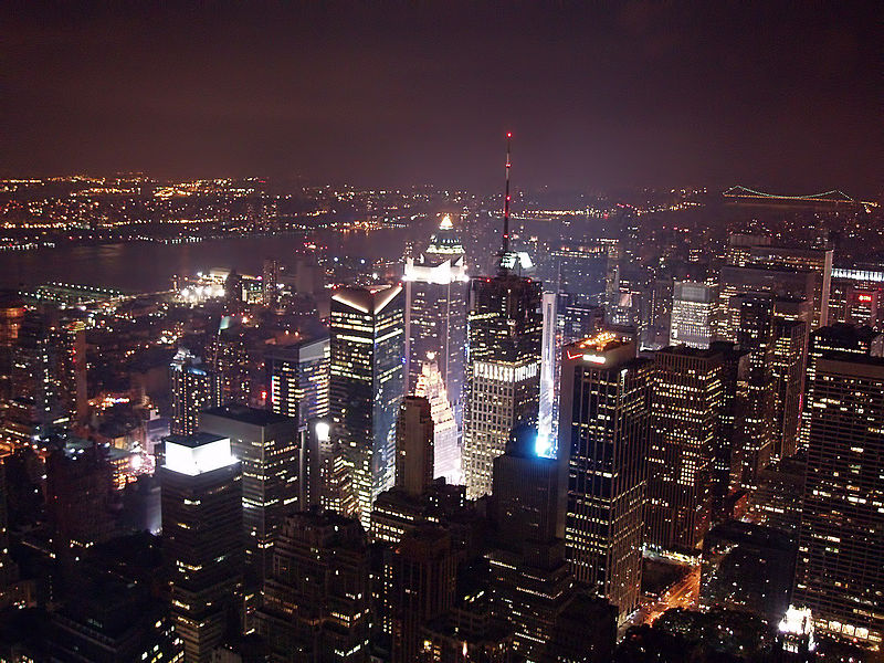 Luftaufnahme des Empire State Building