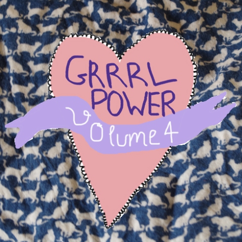 Cover des MixTapes GrrrlPower Volume 4 Cover des MixTapes GrrrlPower Volume 4